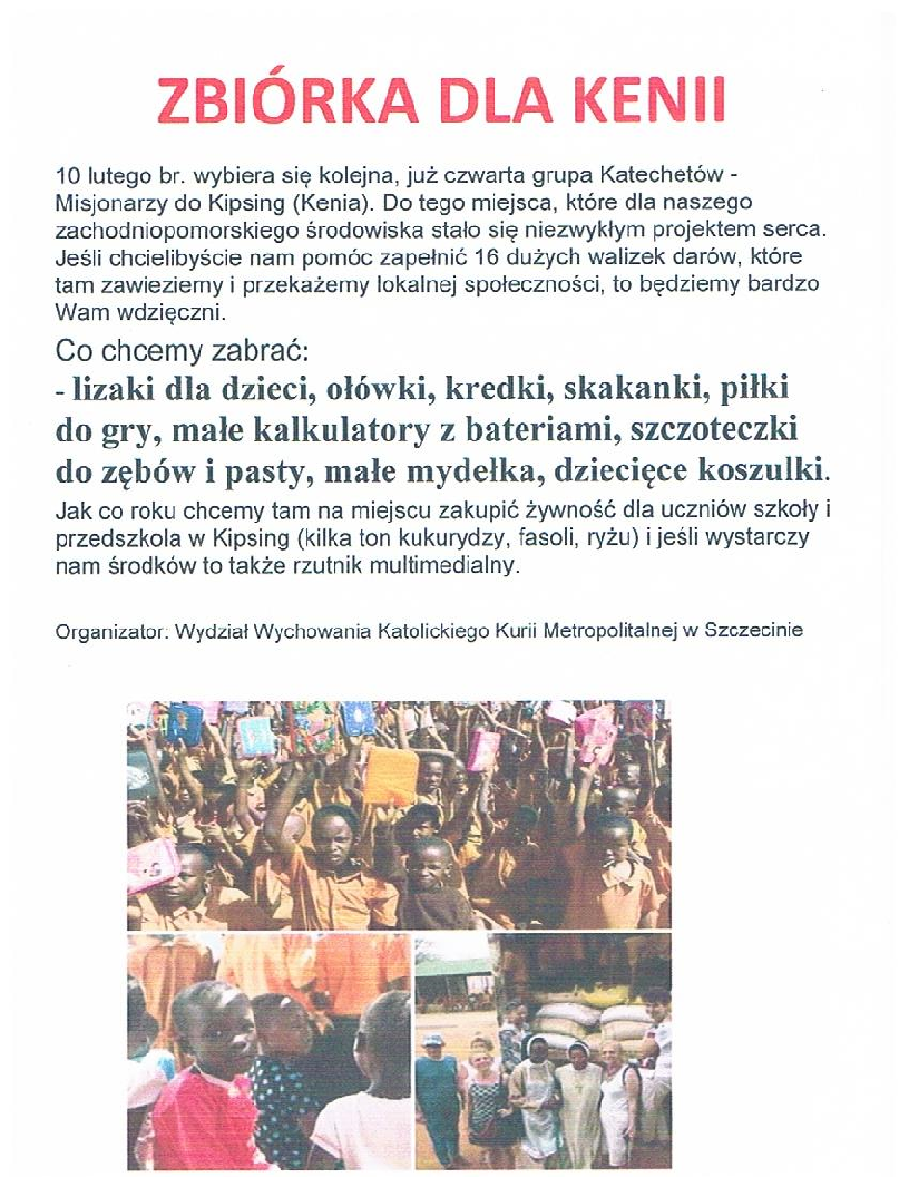 pomoc dla kenii
