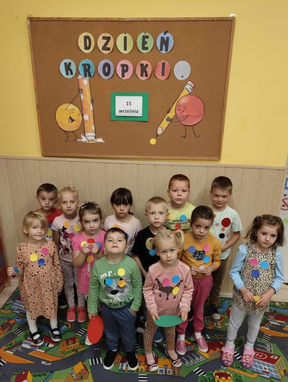 Dzień Kropki w Oddziale Przedszkolnym