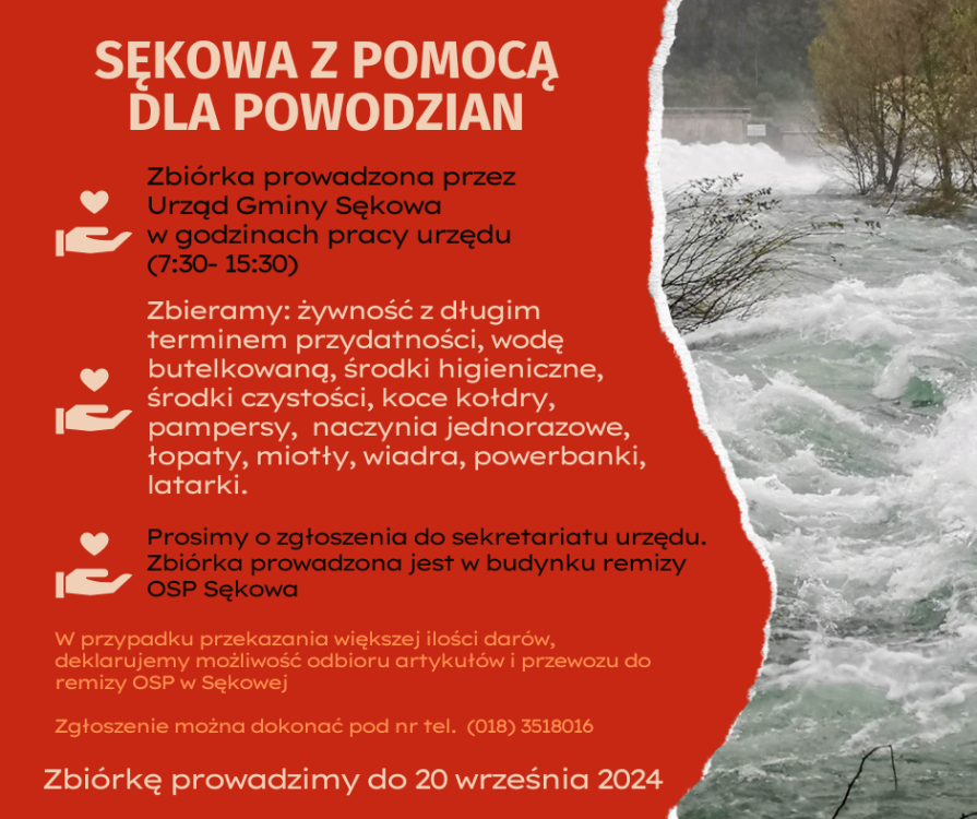 Zbiórka dla powodzian