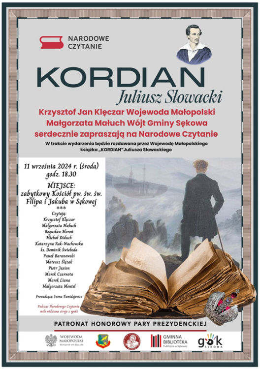 Narodowe Czytanie "Kordiana"