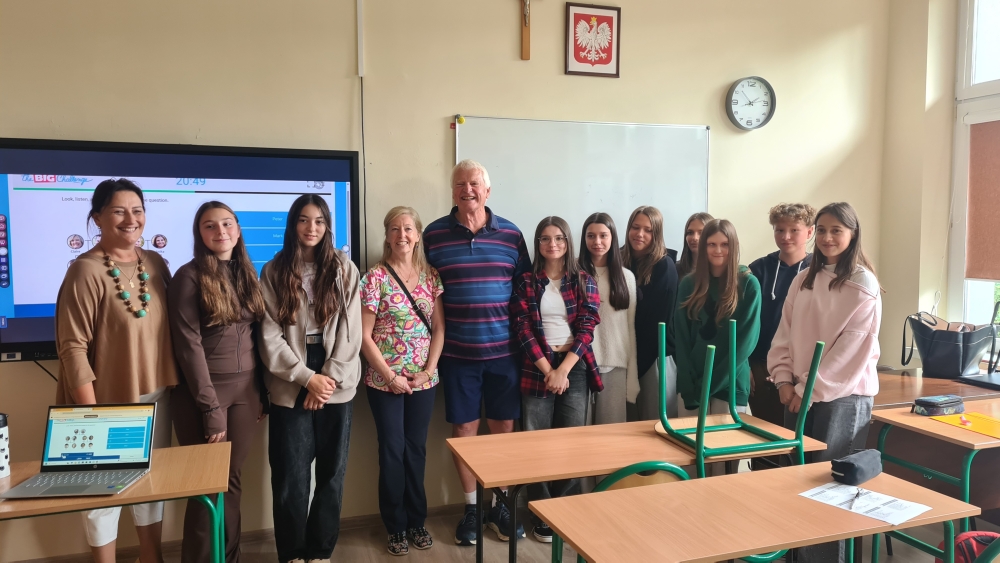 Wizyta Johna Wasilewskiego - gościa z USA