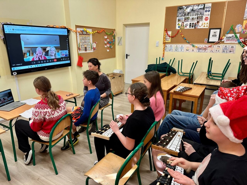 Świąteczna lekcja angielskiego z przyjaciółmi zza oceanu