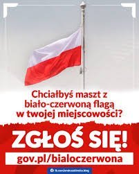 Zakup masztów i flag dla każdej z gmin