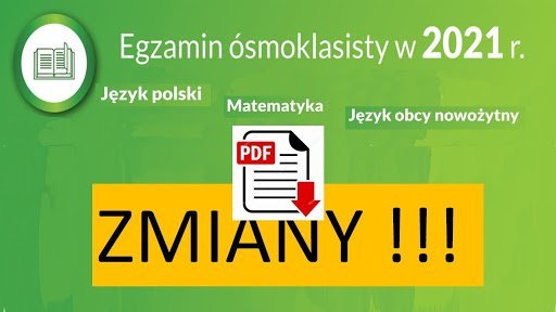 Zmiany na egzaminie ósmoklasisty